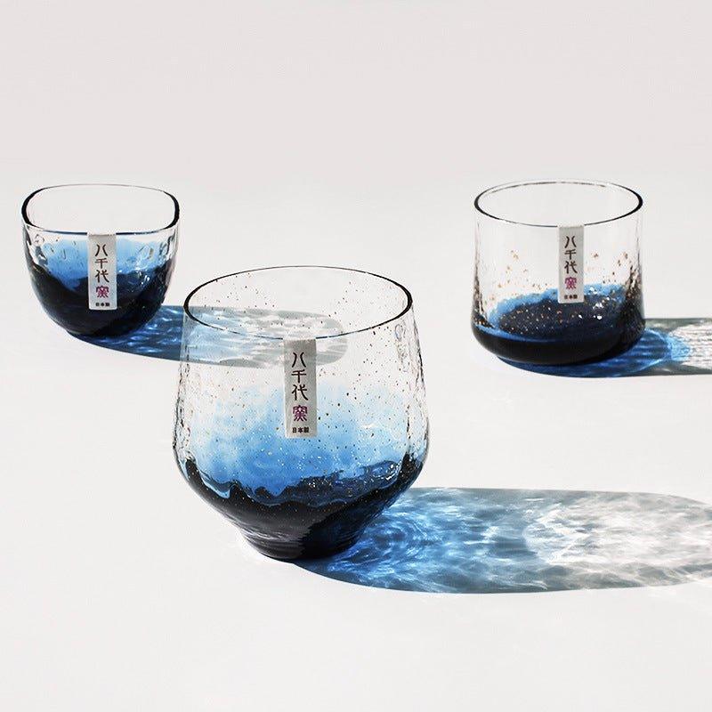 Luxury Toyo-Sasaki Japanese Galaxy Crystal Glasses - MASU