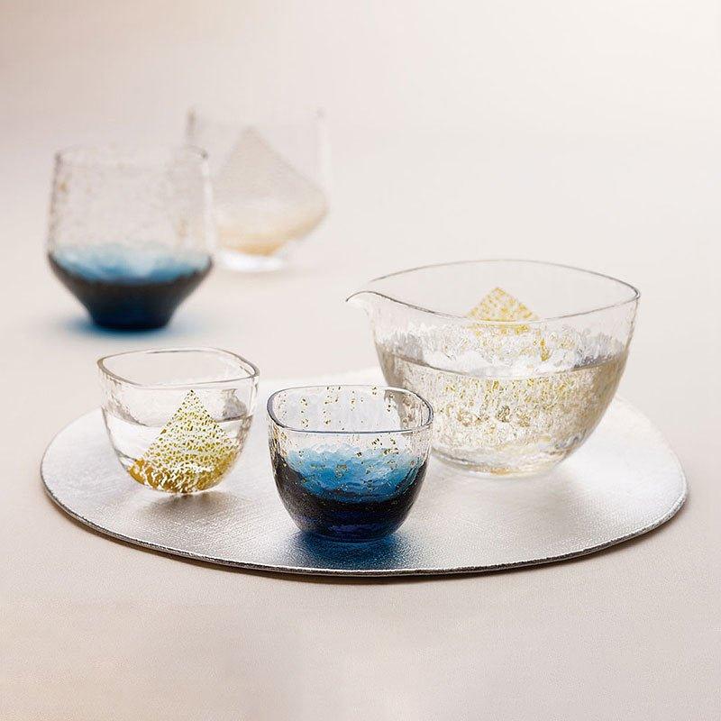 Luxury Toyo-Sasaki Japanese Galaxy Crystal Glasses - MASU