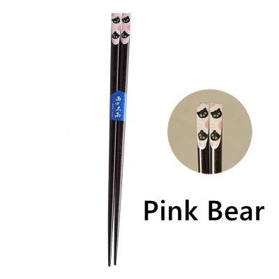 Japanese Wooden Cartoon Themed Chopsticks - MASU