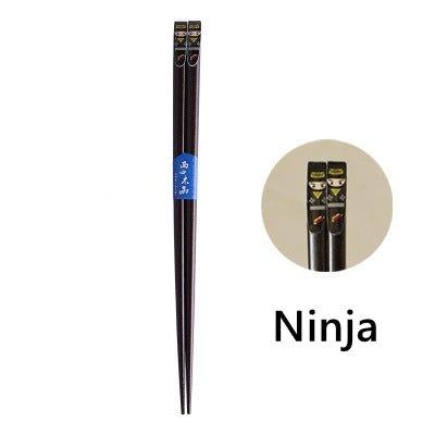 Japanese Wooden Cartoon Themed Chopsticks - MASU