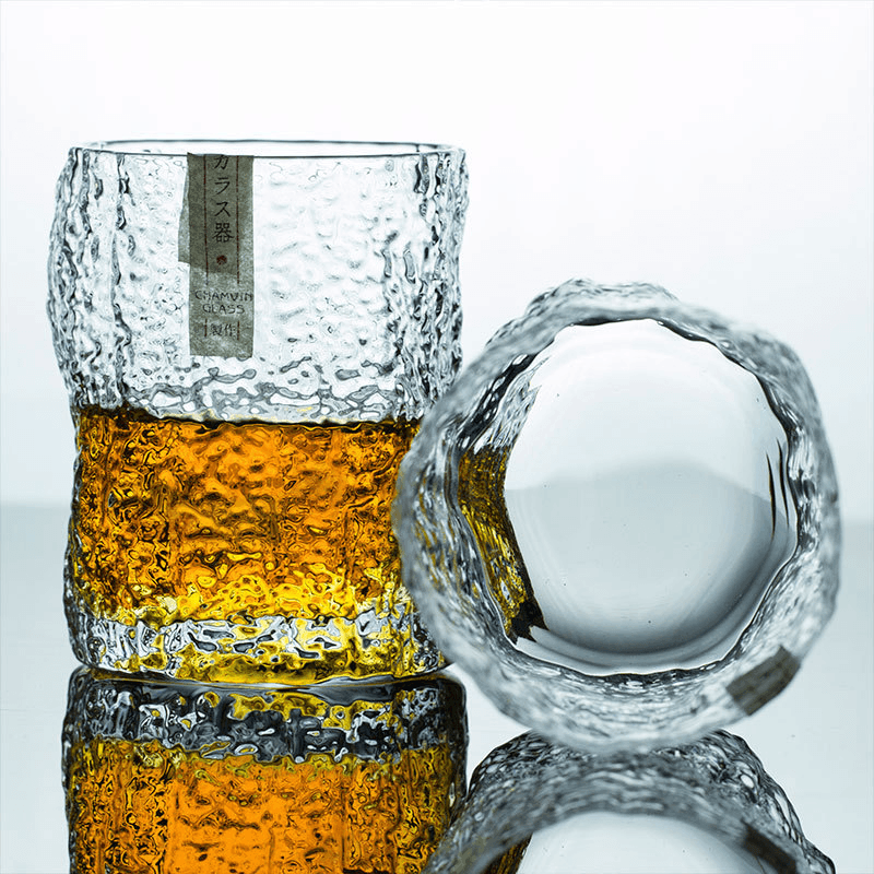 Japanese Handcrafted Chamvin Edo Kiriko Whisky Glass - MASU