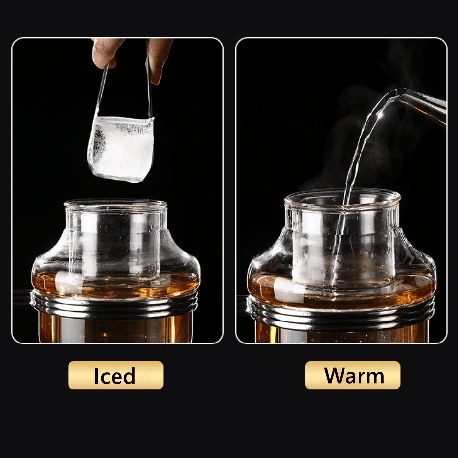 Japanese Glass Wine Dispenser Stand Gift Sets - MASU