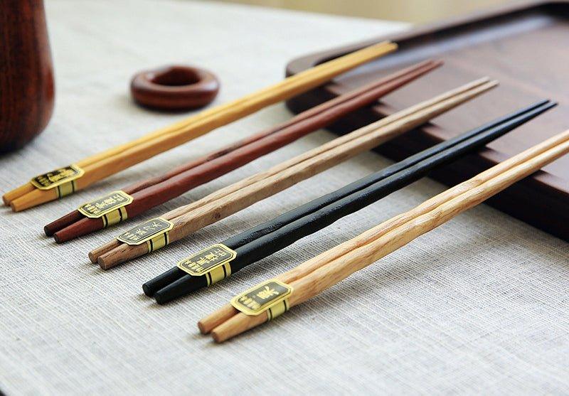 Multi-Colors Japanese Wooden Chopsticks Sets - MASU