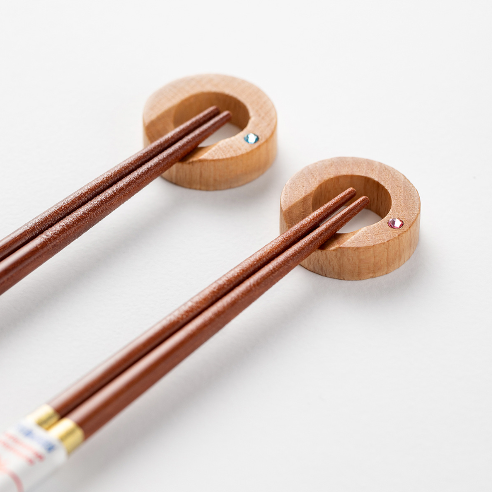 ISHIDA Japanese Wedding Gift Set Handcrafted Chopsticks - MASU