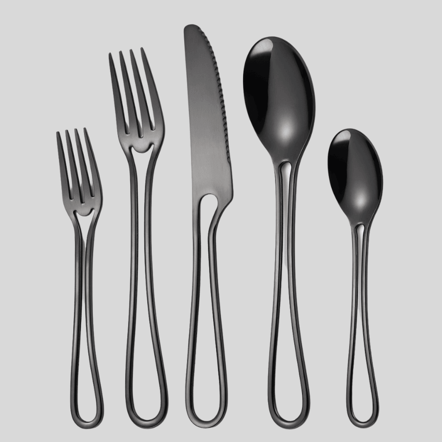 Stainless Steel Hollow Utensil Set - MASU