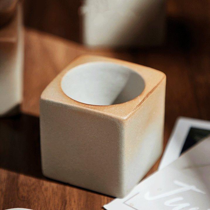 Handcrafted Cone Shaped Ceramic Coffee Cups - MASU