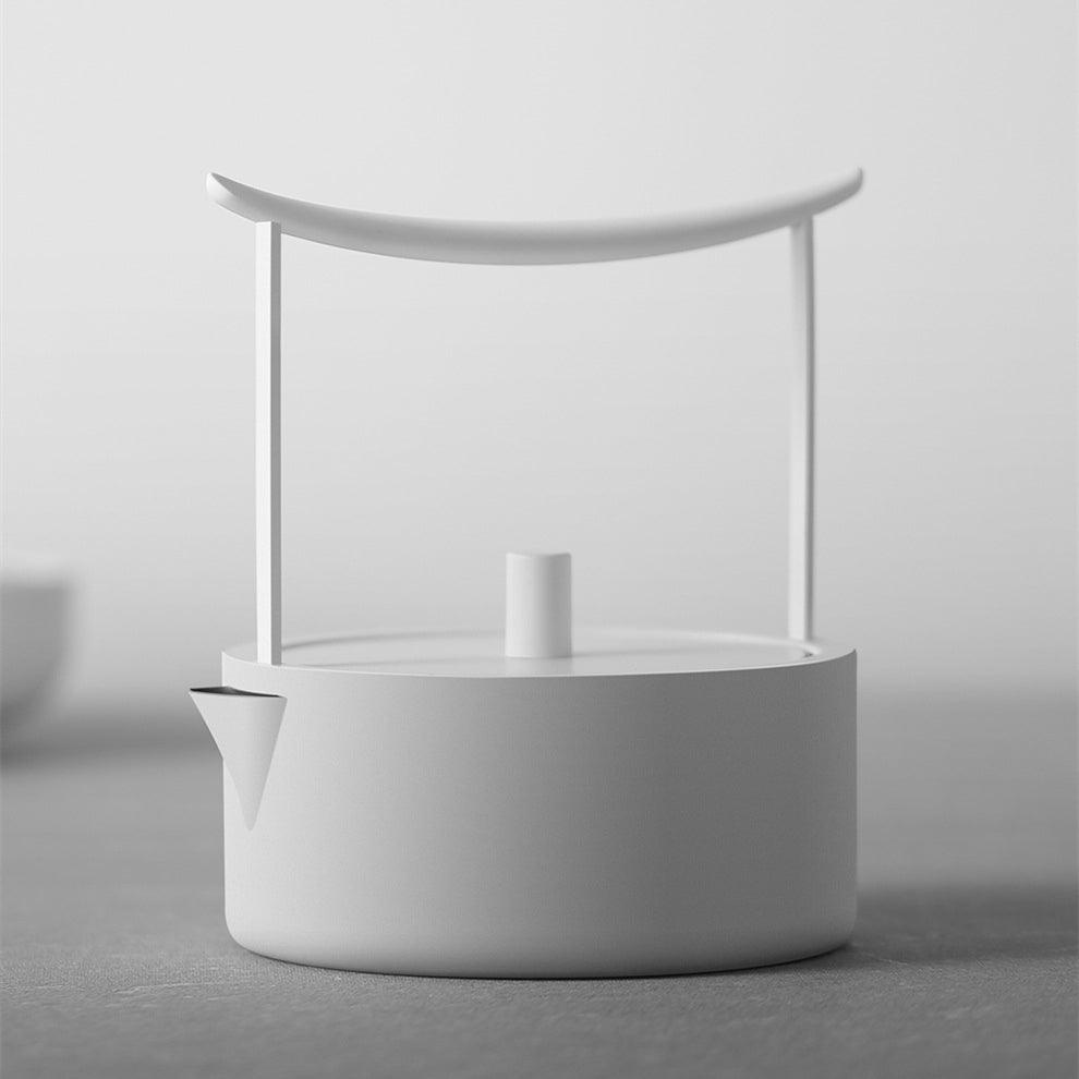 Minimalistic White Stainless Steel Torii Water Boiler - MASU