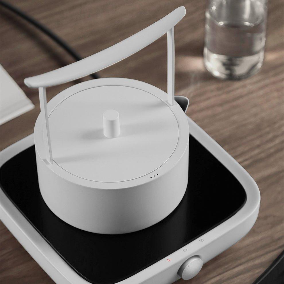 Minimalistic White Stainless Steel Torii Water Boiler - MASU