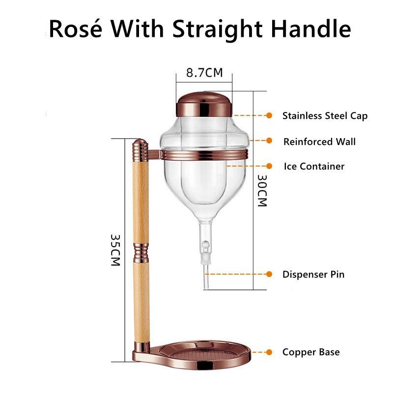 Japanese Glass Wine Dispenser Stand Gift Sets - MASU