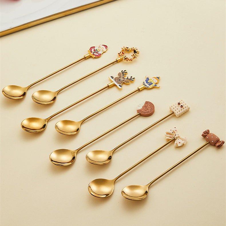 Golden Themed Coffee Stirrer Gift Sets - MASU