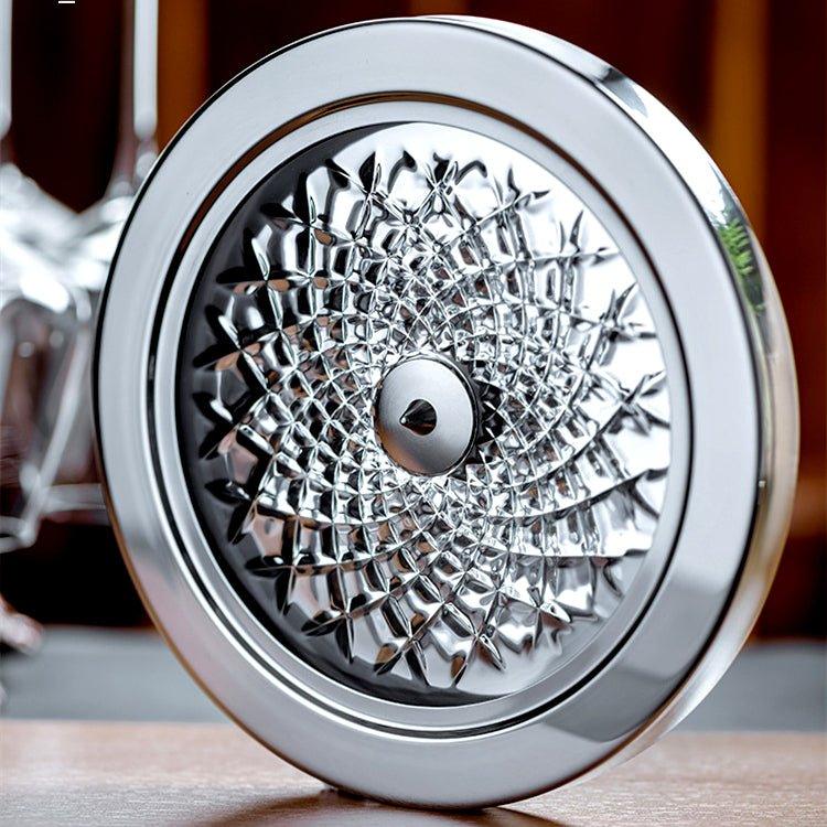 Luxury 360° Rotating Crystal Hand Blown Wine Decanter - MASU