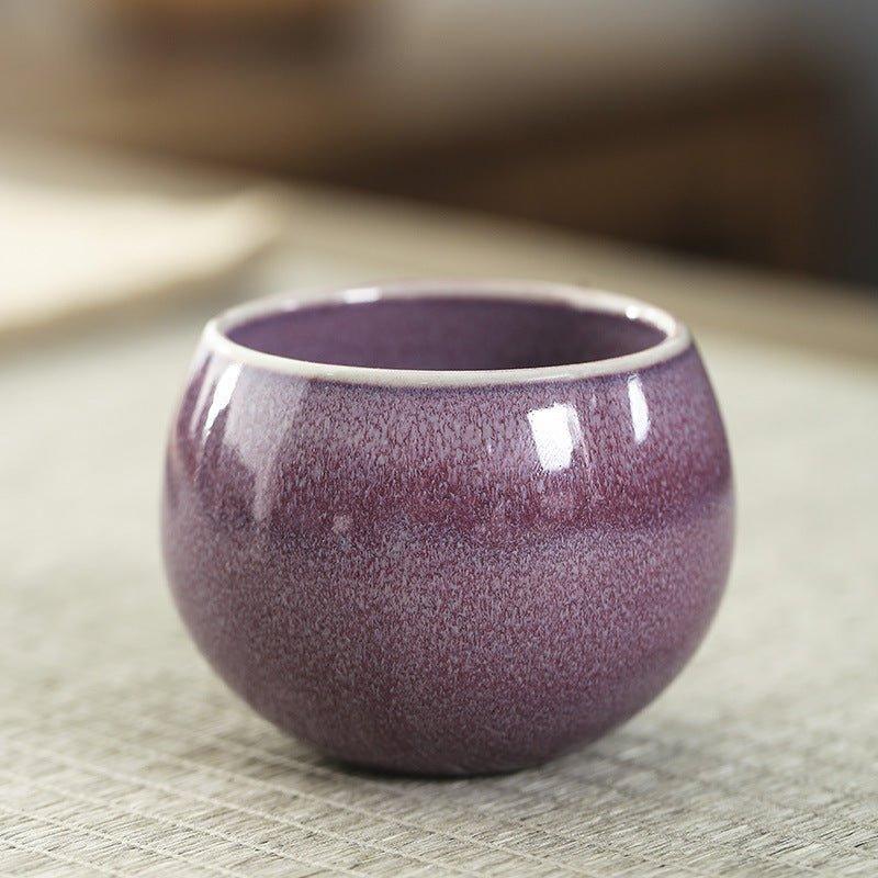 Oriental Handcrafted Ceramic Rounded Tea Cup Set - MASU