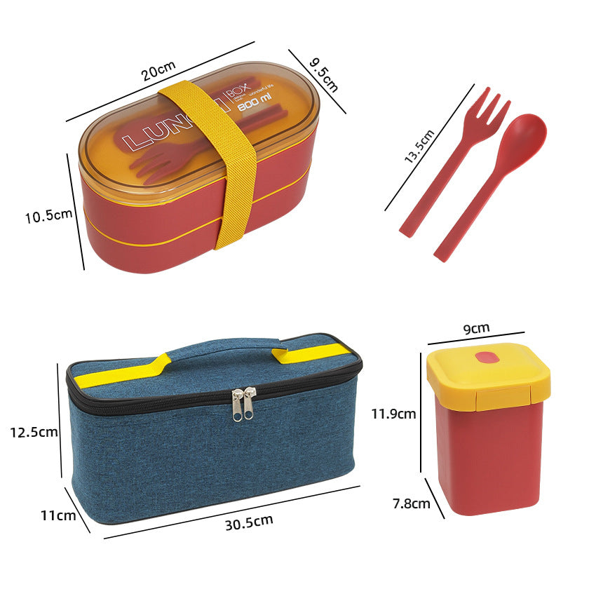 Double Layered Outdoor Bento Box Sets - MASU
