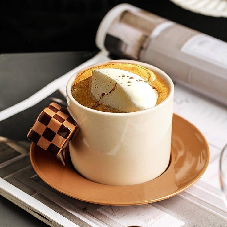 Ceramic Mosaic Art Themed Coffee Cup Sets - MASU