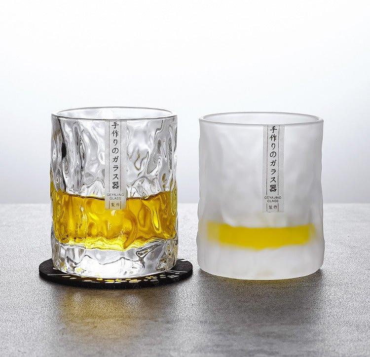 Japanese Edo Kiriko Glacier Whisky Glasses - MASU