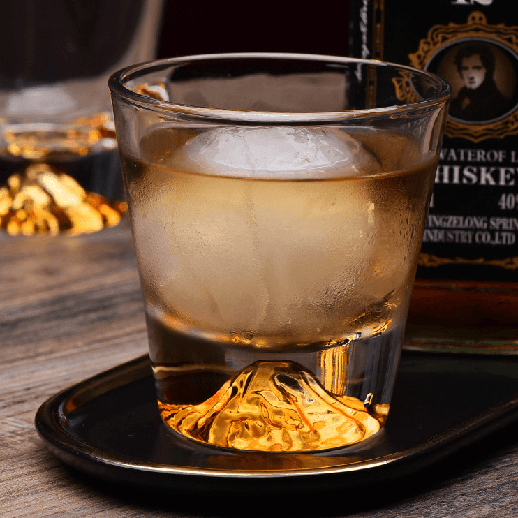 Japanese Mount Fuji Whisky Glass Sets - MASU