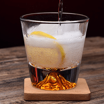 Japanese Mount Fuji Whisky Glass Sets - MASU