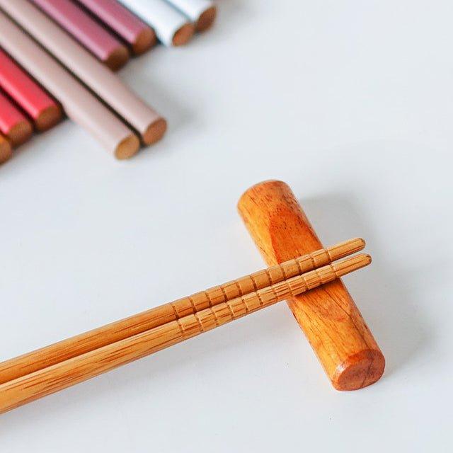 Multi-Colors Japanese Bamboo Chopsticks Sets - MASU