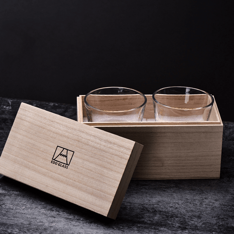 Japanese Mount Fuji Whisky Glass Sets - MASU