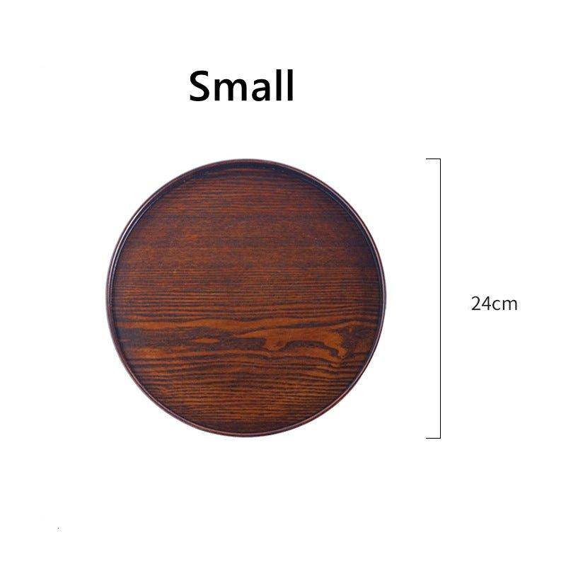 Japanese Circular Willow Wood Trays - MASU