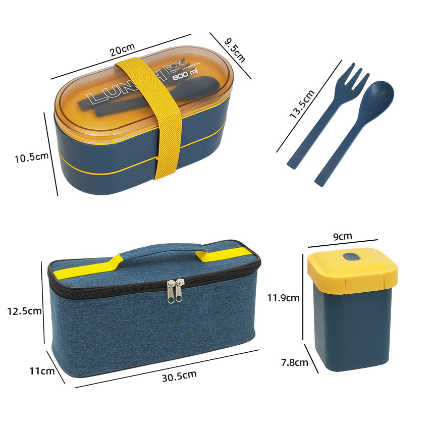 Double Layered Outdoor Bento Box Sets - MASU