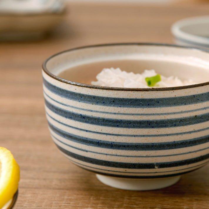 Japanese Handcrafted Ceramic Rounded Bowl With Lid - MASU