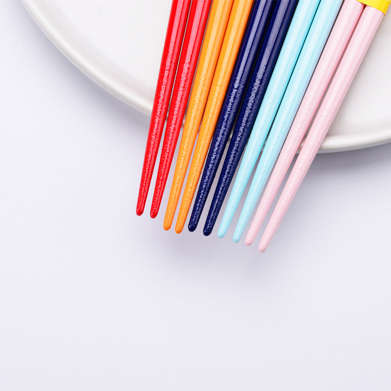 Japanese Handcrafted Cartoon Wooden Children's Chopsticks - MASU