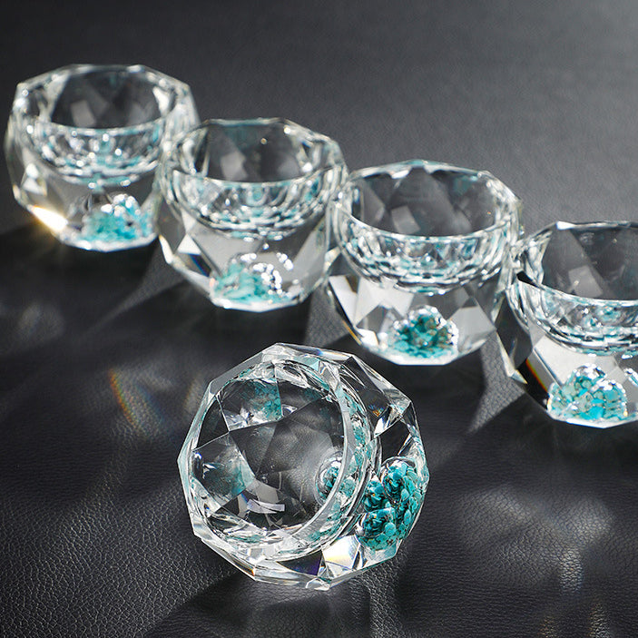 Gold Leaf Shot Glasses - MASU
