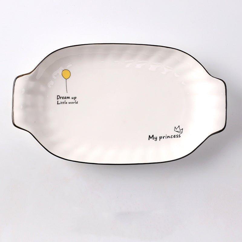 Honeymoon Ceramic Breakfast Plates - MASU