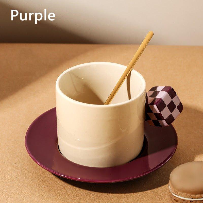 Ceramic Mosaic Art Themed Coffee Cup Sets - MASU