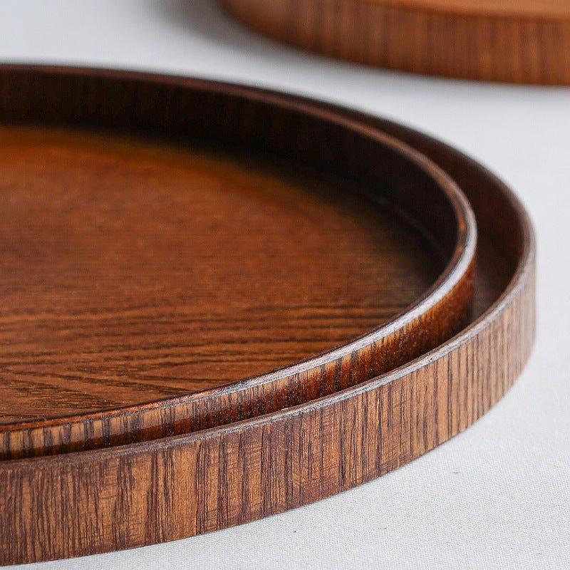 Japanese Circular Willow Wood Trays - MASU