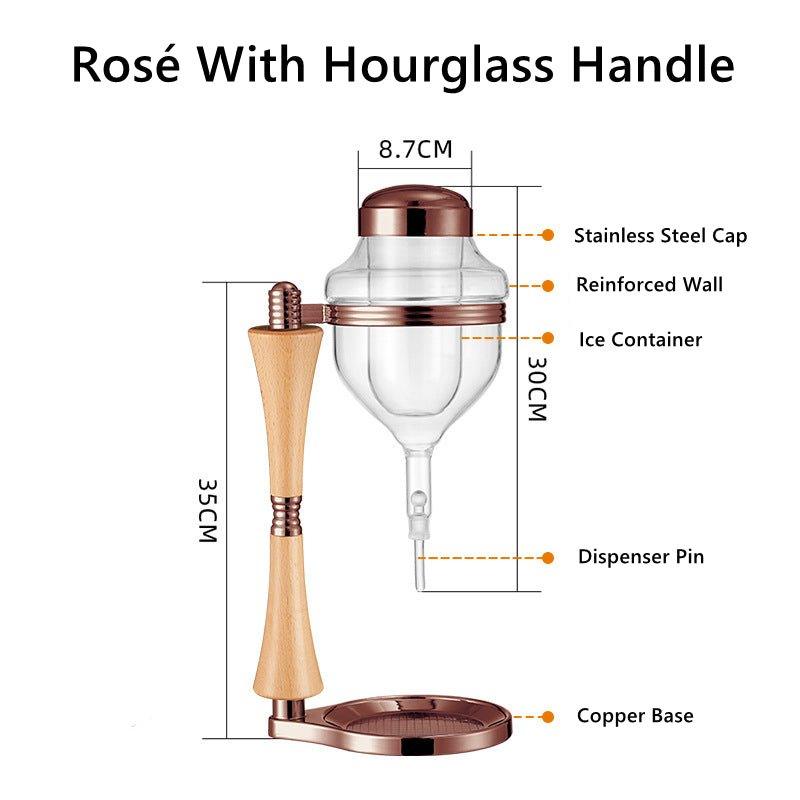 Japanese Glass Wine Dispenser Stand Gift Sets - MASU