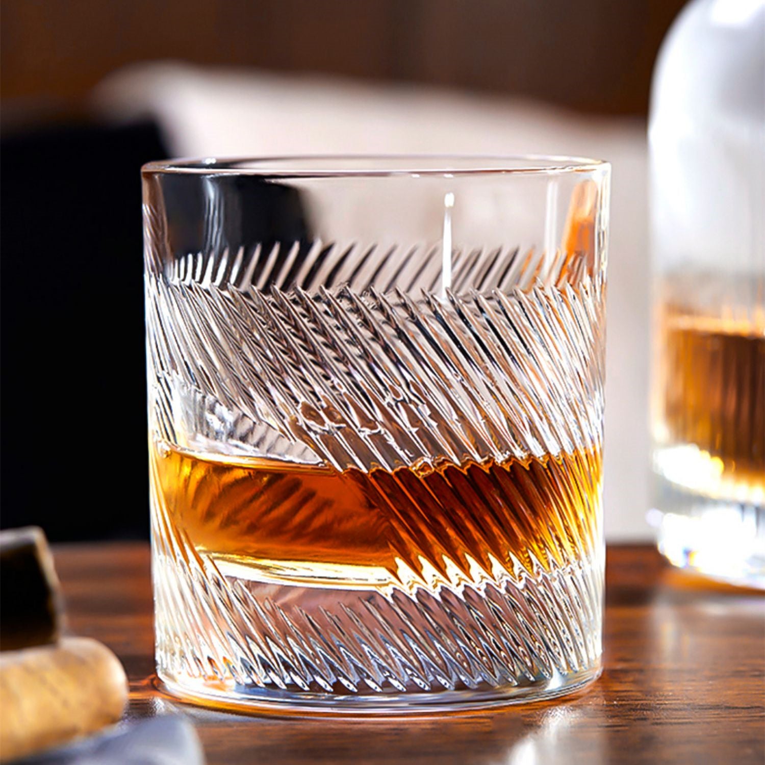 Davinci Italian Whisky Glasses With Decanter Sets - MASU