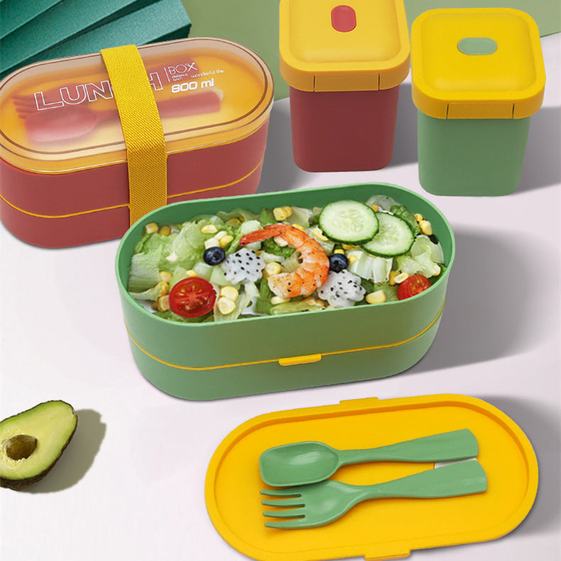 Double Layered Outdoor Bento Box Sets - MASU