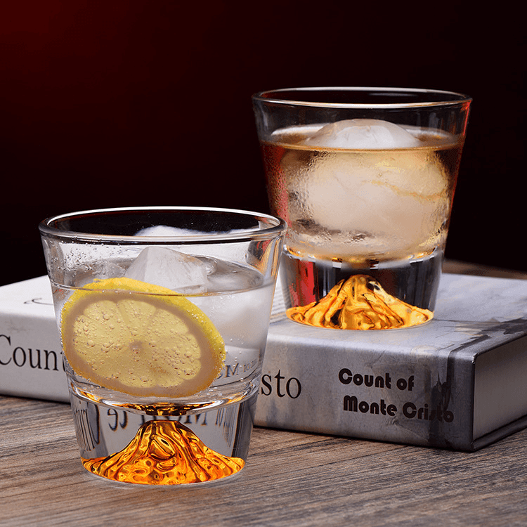 Japanese Mount Fuji Whisky Glass Sets - MASU