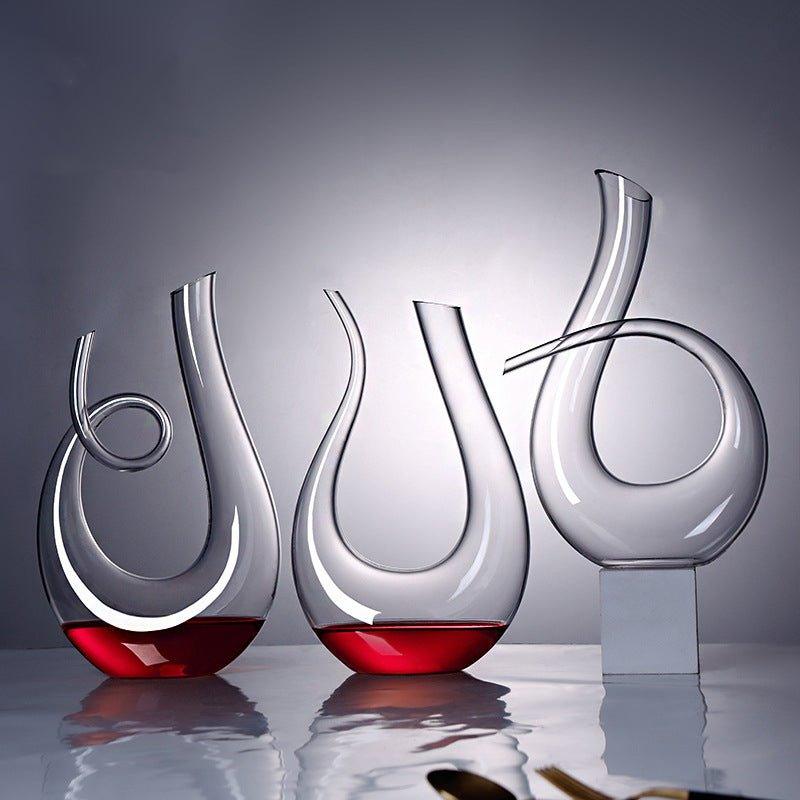 Abstract Style Wine Decanter