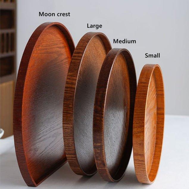 Japanese Circular Willow Wood Trays - MASU