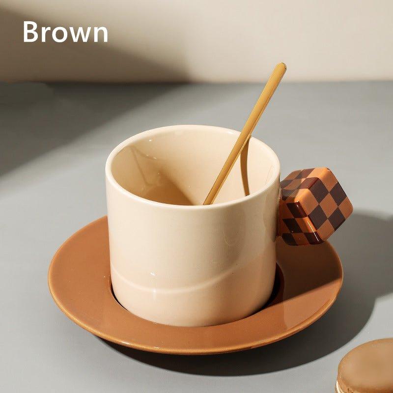 Ceramic Mosaic Art Themed Coffee Cup Sets - MASU