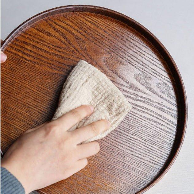 Japanese Circular Willow Wood Trays - MASU