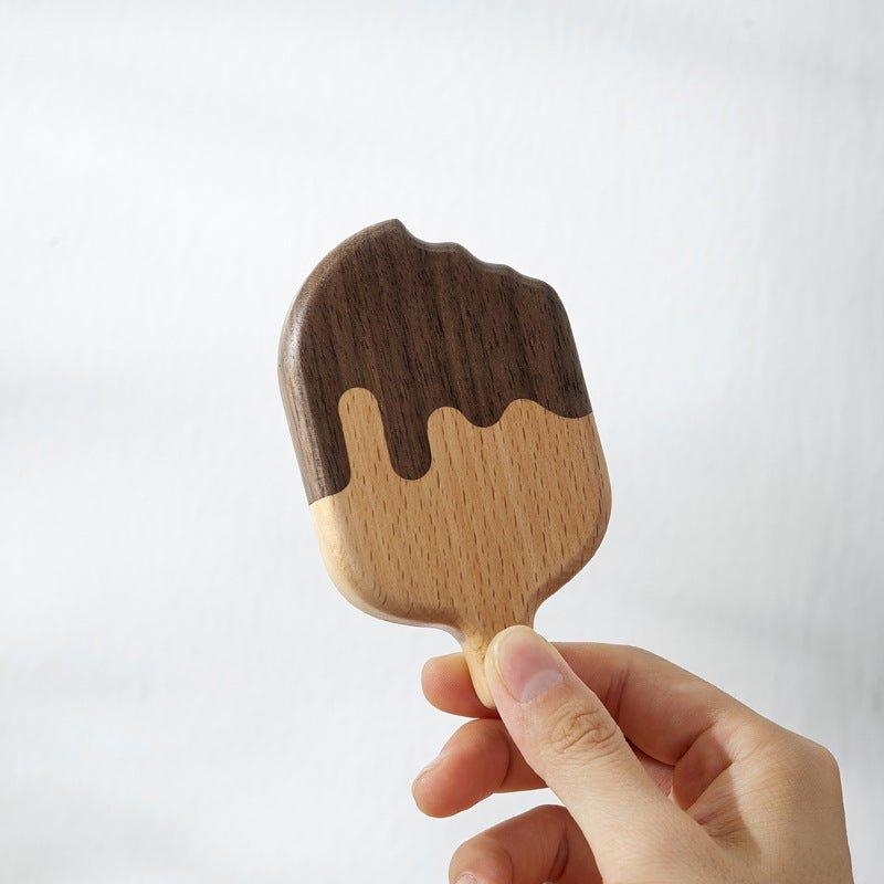 Handcrafted Popsicle Shaped Wooden Beer Bottle Opener - MASU