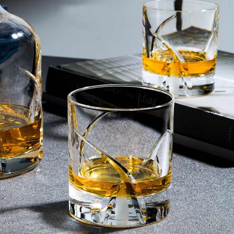 Davinci Italian Whisky Glasses With Decanter Sets - MASU