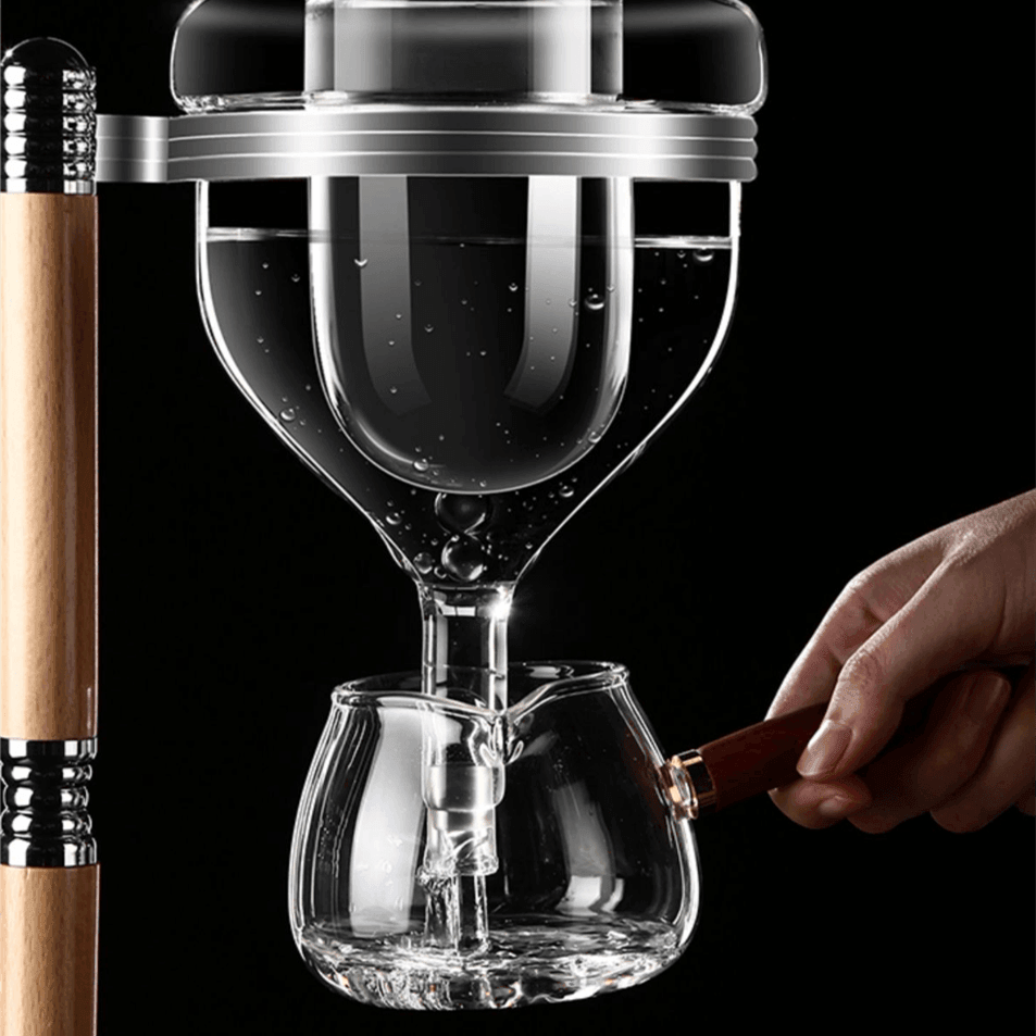 Japanese Glass Wine Dispenser Stand Gift Sets - MASU