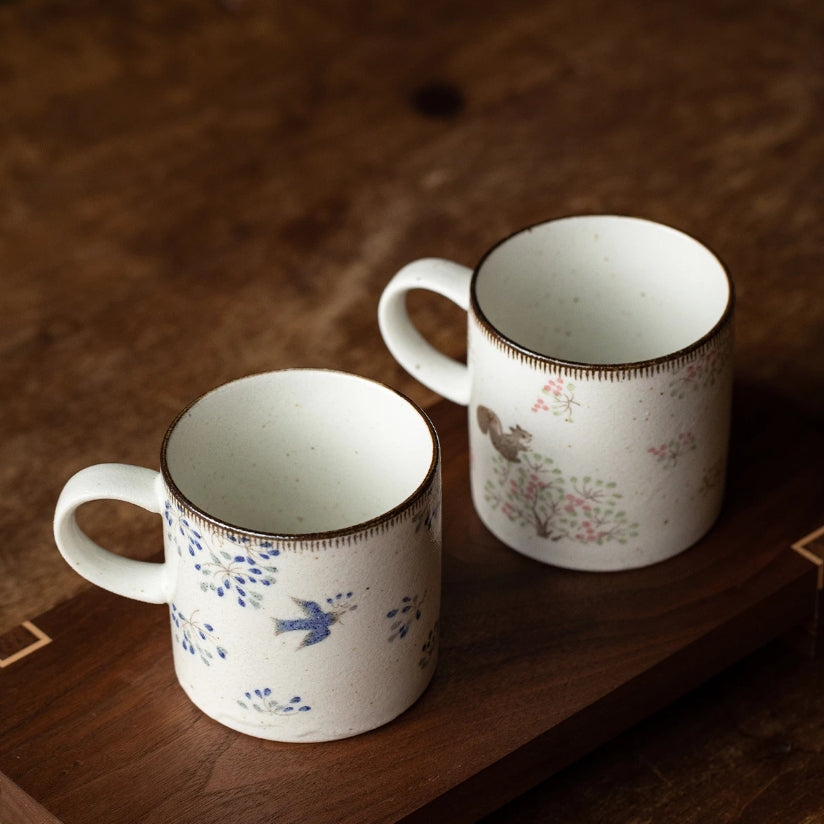 Hatsuichi Mino Ware Hana no Ma Ceramic Mug Collection