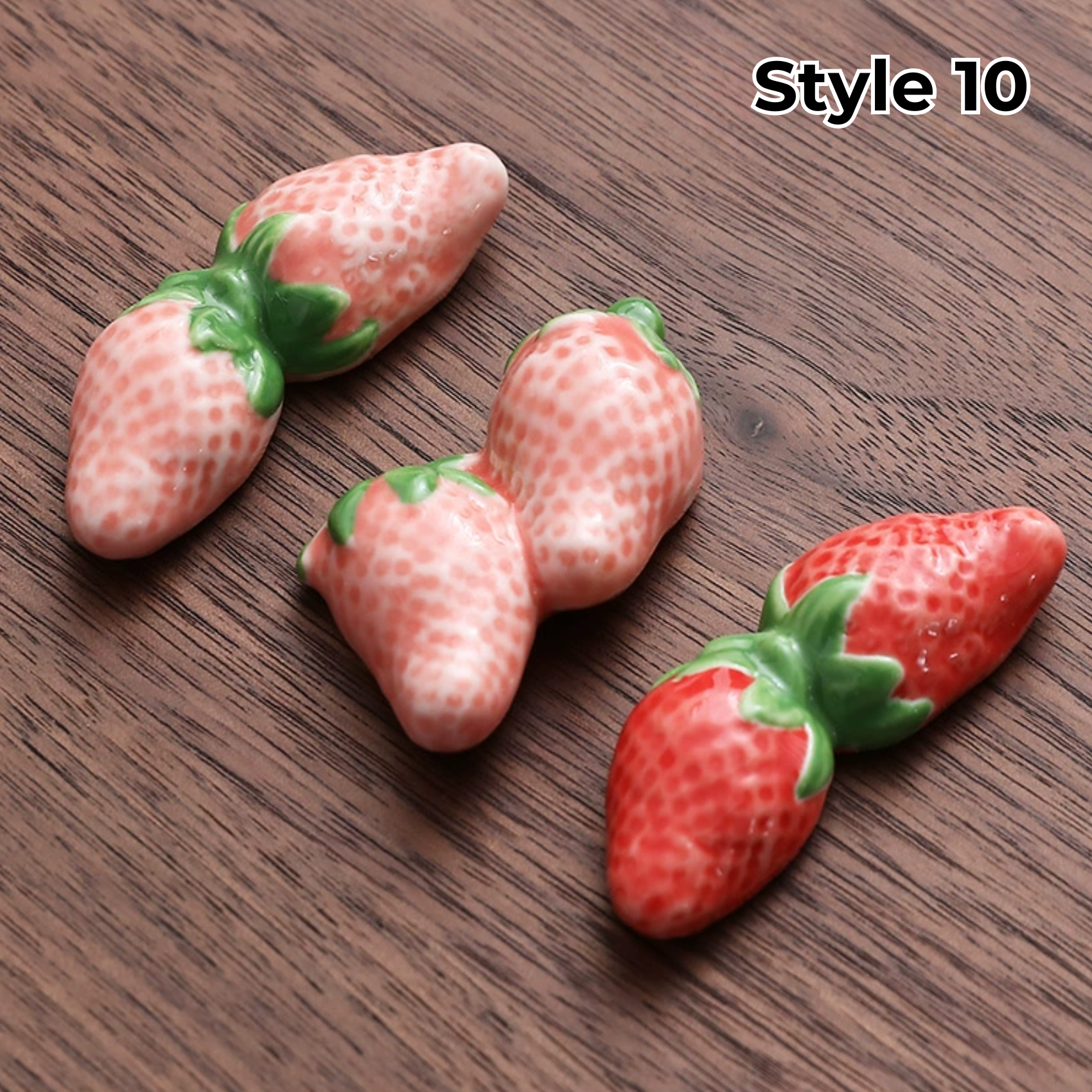 Animal & Fruit Handcrafted Ceramic Chopstick Rests Collection