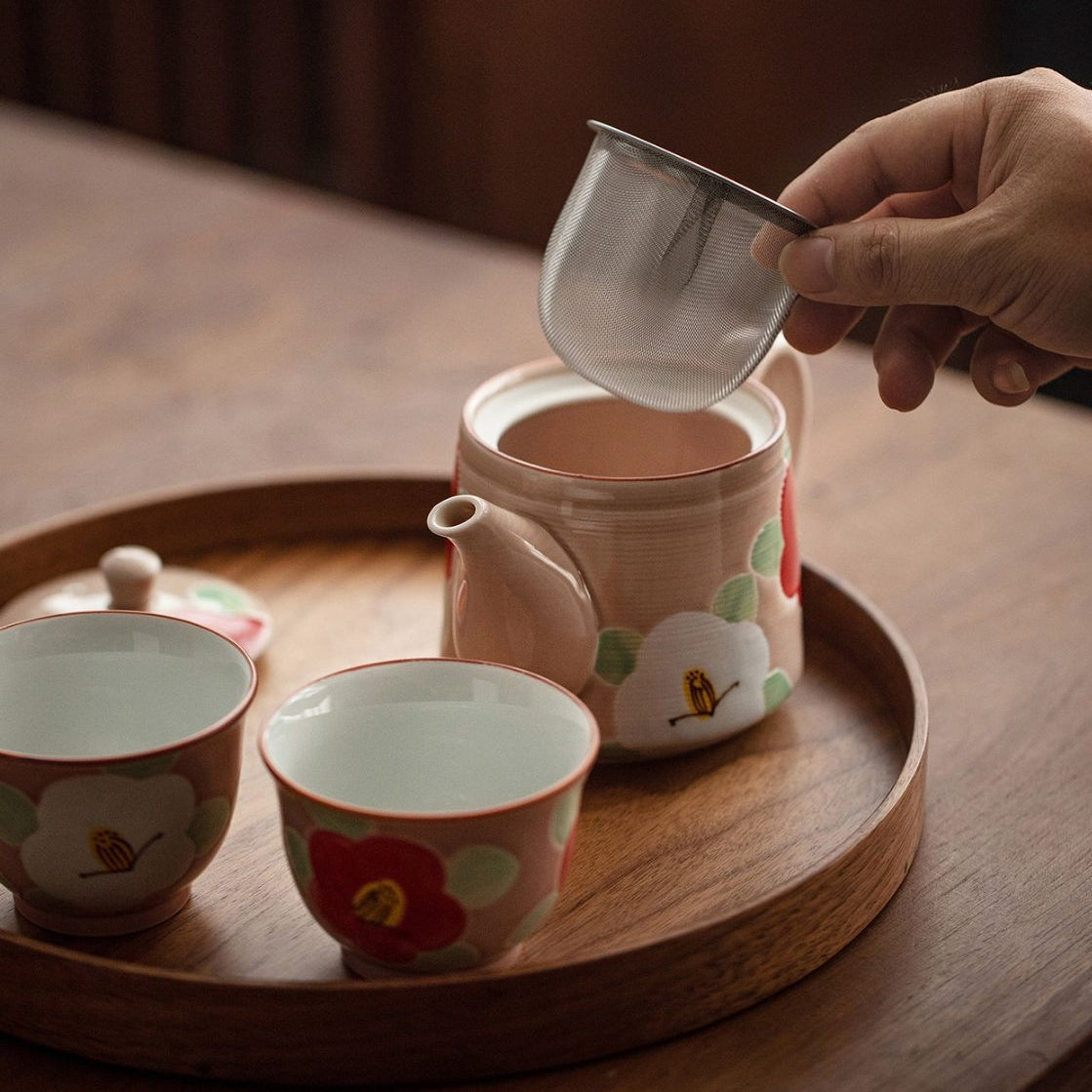 Arita Ware Ceramic Hana Tea Set