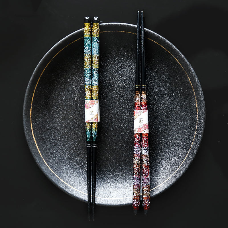 Japanese Handcrafted Starry Night Wooden Chopsticks - MASU