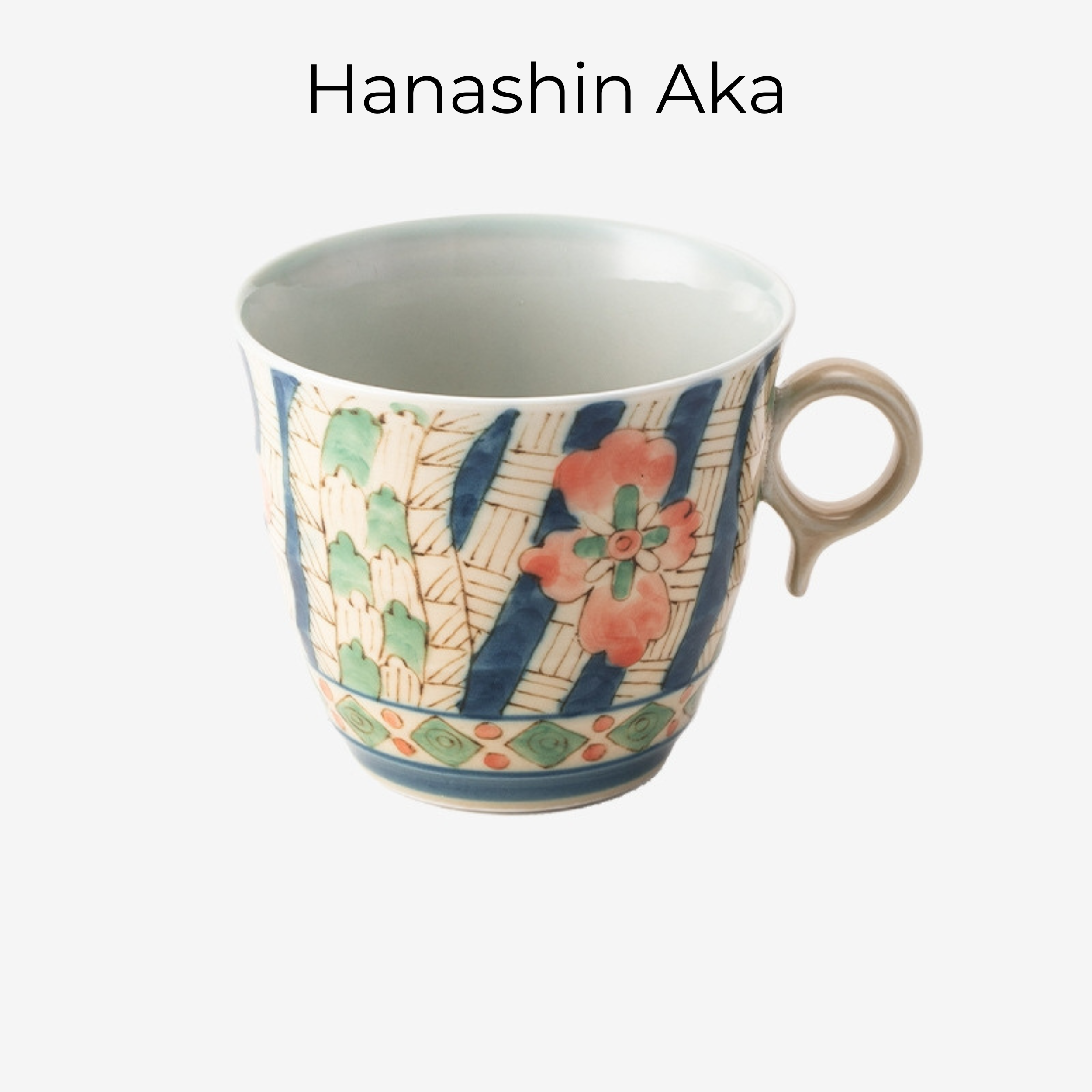 Japanese Handcrafted Hasami Ceramic Hanashin Mug Collection