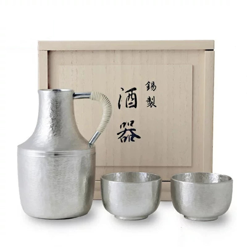 Osaka Suzuki Tinware Sake Set