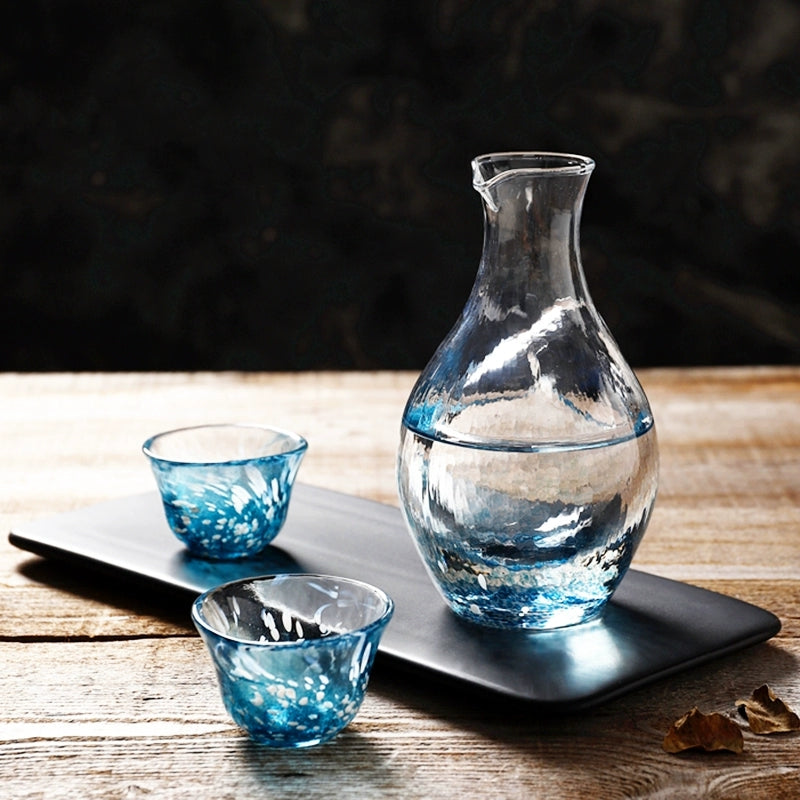 Toyo Sasaki Sapphire Cold Sake Set