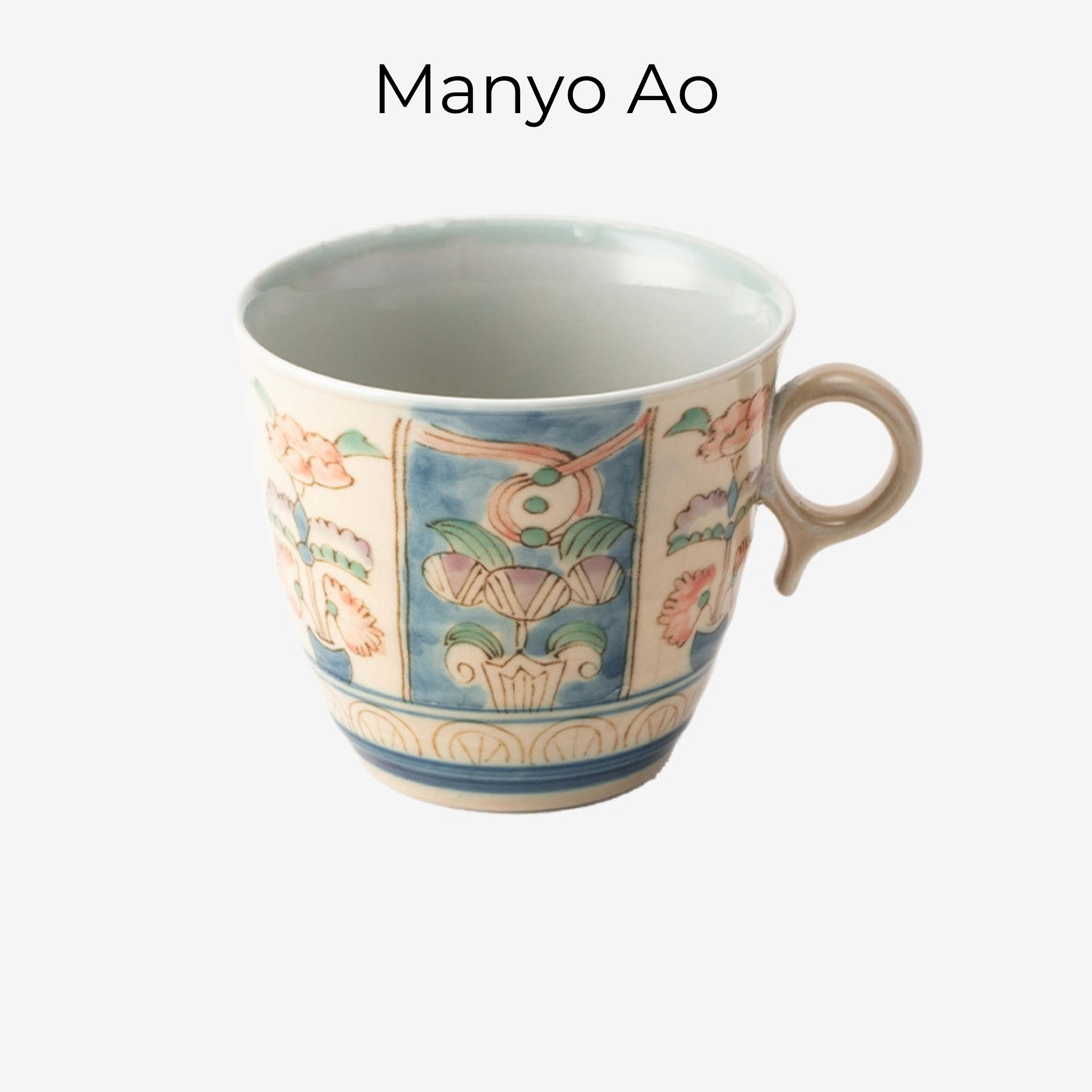 Japanese Handcrafted Hasami Ceramic Hanashin Mug Collection